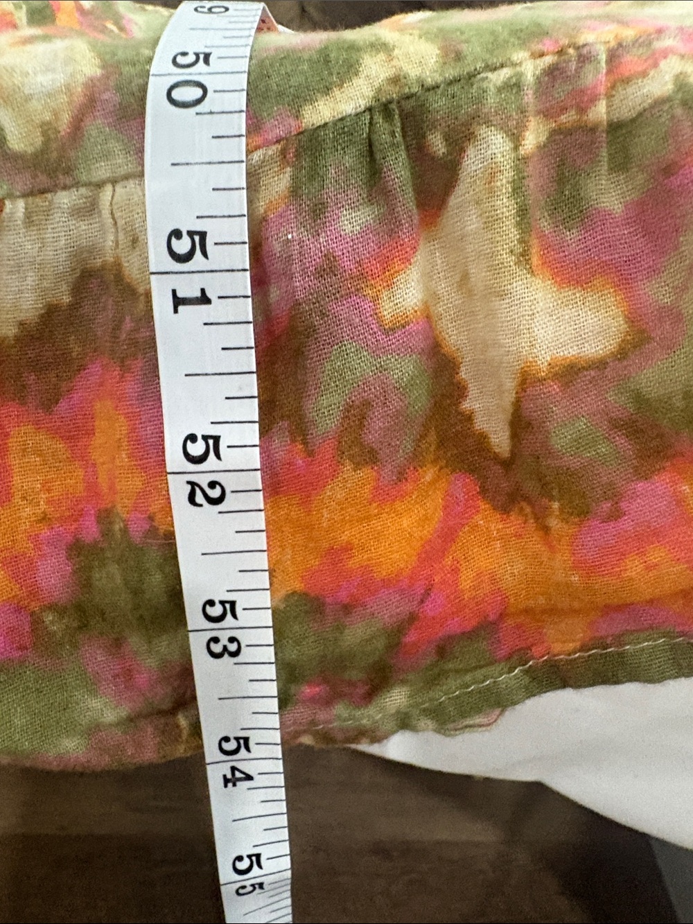 Caroline Constas BOHO / Olive & Orange Floral V-Neck Maxi Dress SIZE/S - Picture 11 of 11